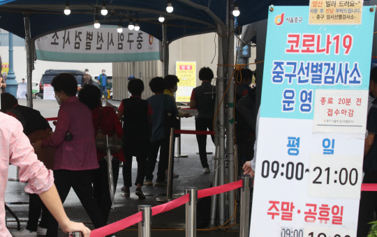 중앙방역대책본부는 이날 0시 기준 신규 확진자가 2천50명 늘어 누적 26만5천423명이라고 밝혔다.  연합뉴스
